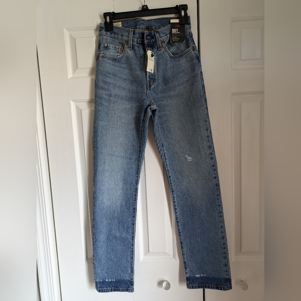 NWT Levi's 501 Original High Rise Denim